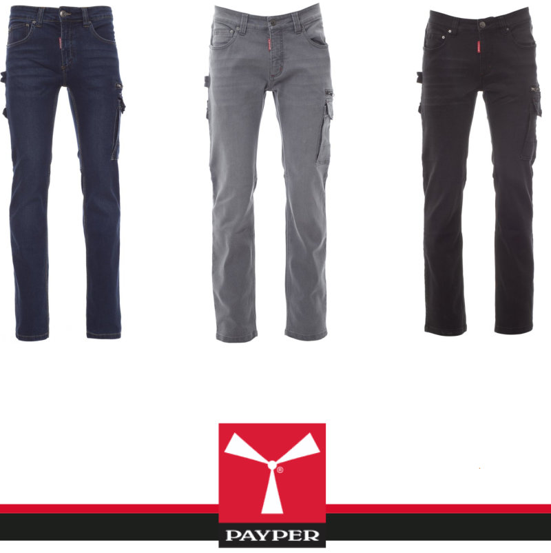 WEST Arbeits-Jeans Stretch