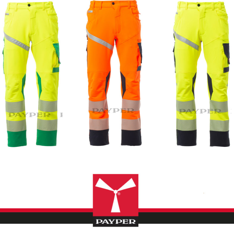 Payper NEXT4W Hi-Viz Stretch Bundhose