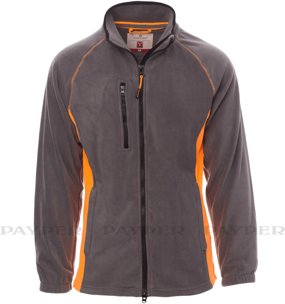 stahlgrau/orange